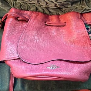 Coach purse pink petal